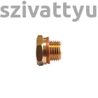 Kép 2/2 - Feltöltőcsavar, 1/4"-os Pedrollo, réz