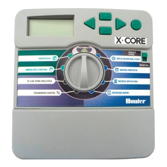 6 Zónás vezérlő Hunter, X-CORE601 iE