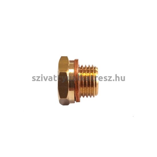 Feltöltőcsavar, 1/4"-os Pedrollo, réz