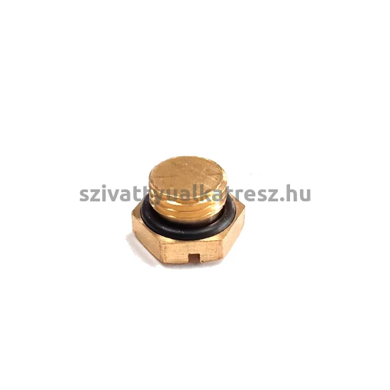 Feltöltőcsavar, 1/4"-os, réz